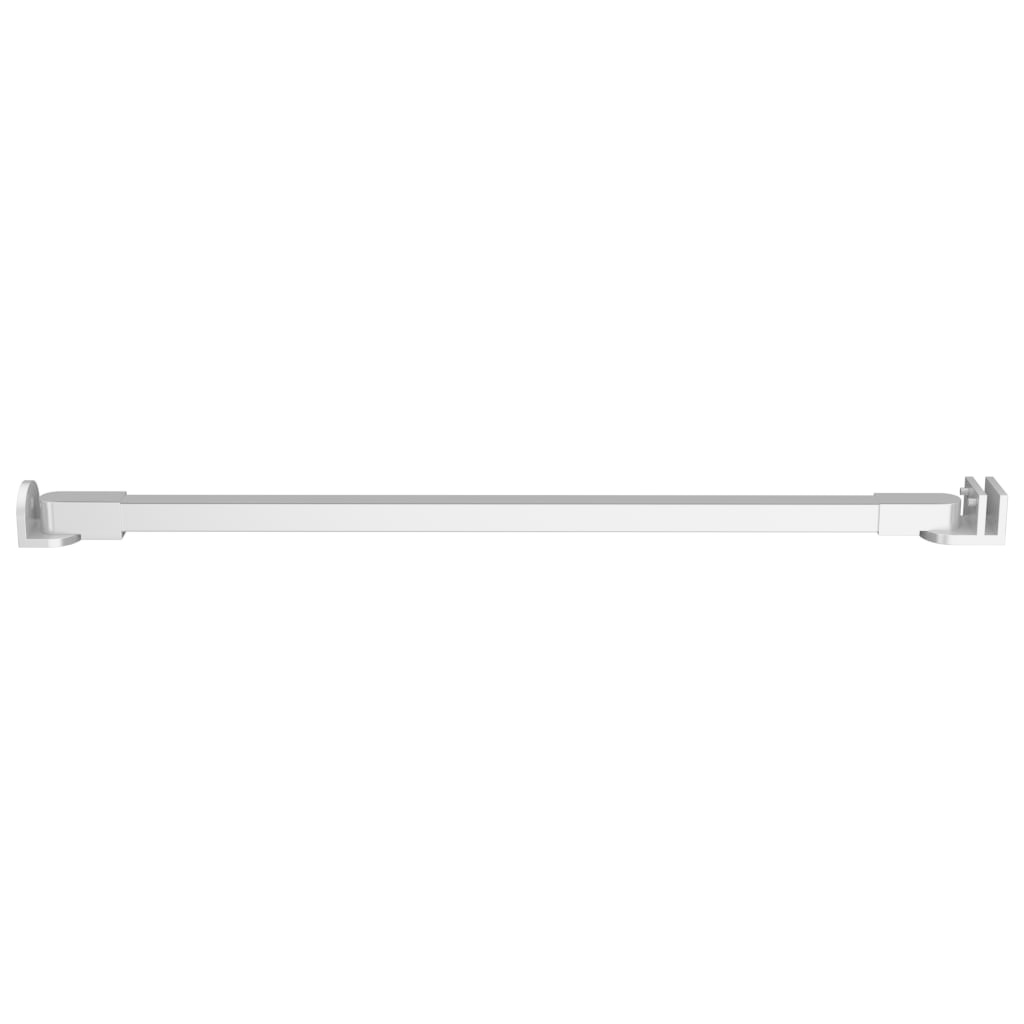 VidaXL Stabilisatiestang voor badwand 47,5 cm roestvrij staal