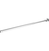 VidaXL Stabilisatiestang voor badwand 70-120 cm roestvrij staal