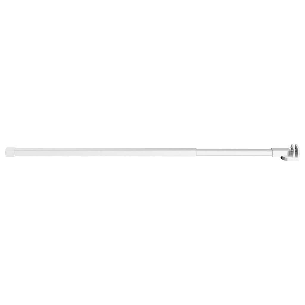 VidaXL Stabilisatiestang voor badwand 70-120 cm roestvrij staal