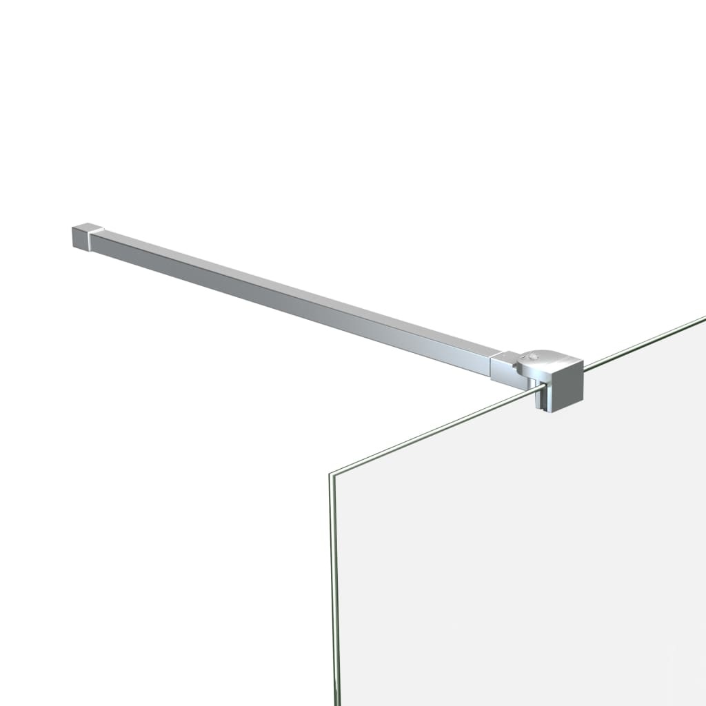 VidaXL Stabilisatiestang voor badwand 70-120 cm roestvrij staal
