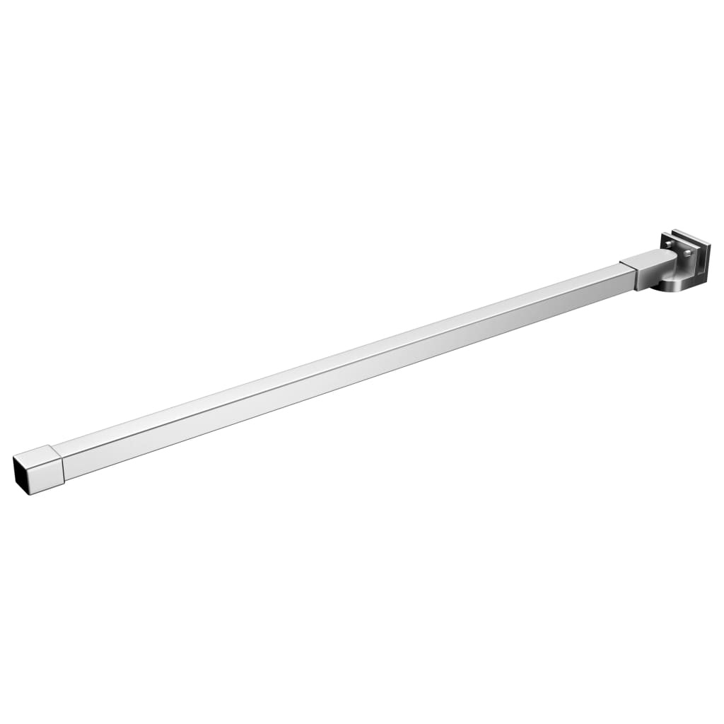 VidaXL Stabilisatiestang voor badwand 70-120 cm roestvrij staal