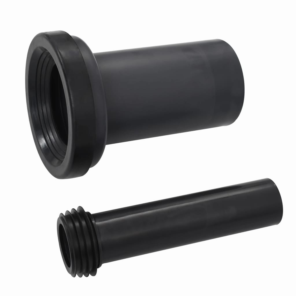 VidaXL Stortbak verborgen hoog 11 L 41x41x(110-125) cm