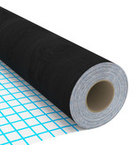 VidaXL Meubelfolie zelfklevend 500x90 cm PVC donkerhoutkleurig