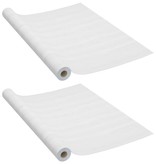 VidaXL Deurfolies zelfklevend 2 st 210x90 cm PVC withoutkleurig