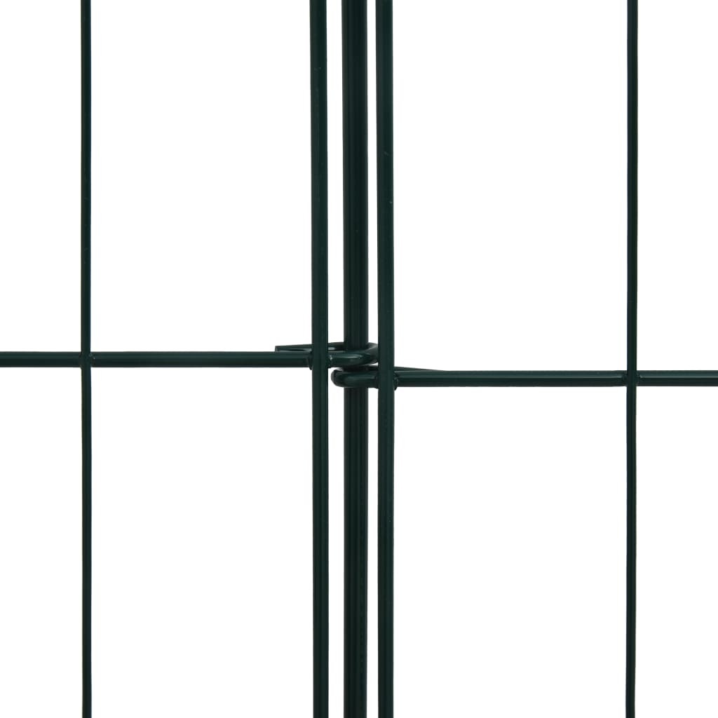 VidaXL Vijverhekset 115x79 cm groen