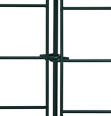 VidaXL Vijverhekset gebogen laag 77,5x64 cm groen