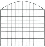 VidaXL Vijverhekset gebogen 77,5x78,5 cm groen