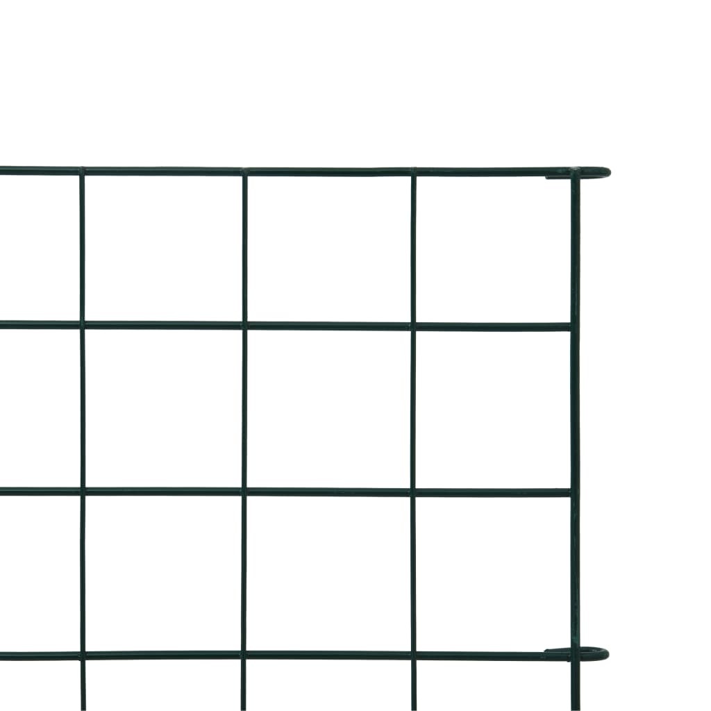 VidaXL Vijverhekset 77,5x64 cm groen