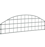 VidaXL Vijverhekset gebogen 77,3x26 cm groen