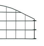 VidaXL Vijverhekset gebogen 77,3x26 cm groen