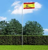 VidaXL Vlag Spanje 90x150 cm