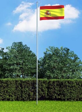 VidaXL Vlag Spanje 90x150 cm