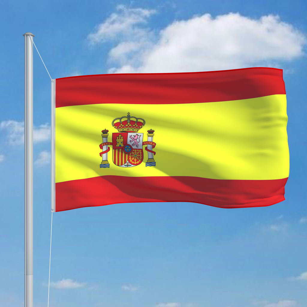 VidaXL Vlag Spanje 90x150 cm