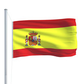 VidaXL Vlag Spanje 90x150 cm