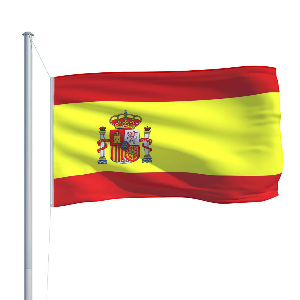 VidaXL Vlag Spanje 90x150 cm