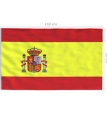 VidaXL Vlag Spanje 90x150 cm