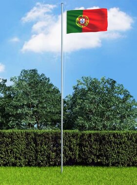 VidaXL Vlag Portugal 90x150 cm