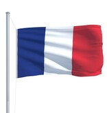 VidaXL Vlag Frankrijk 90x150 cm