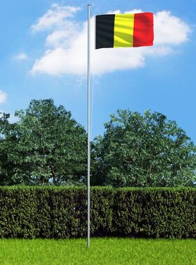 VidaXL Vlag België 90x150 cm
