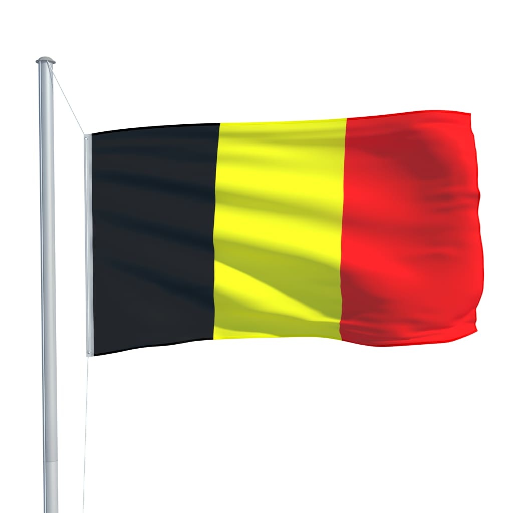 VidaXL Vlag België 90x150 cm