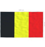 VidaXL Vlag België 90x150 cm
