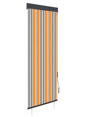 VidaXL Rolgordijn voor buiten 60x250 cm geel en blauw