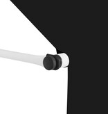 VidaXL Luifel handmatig uittrekbaar 100 cm antraciet