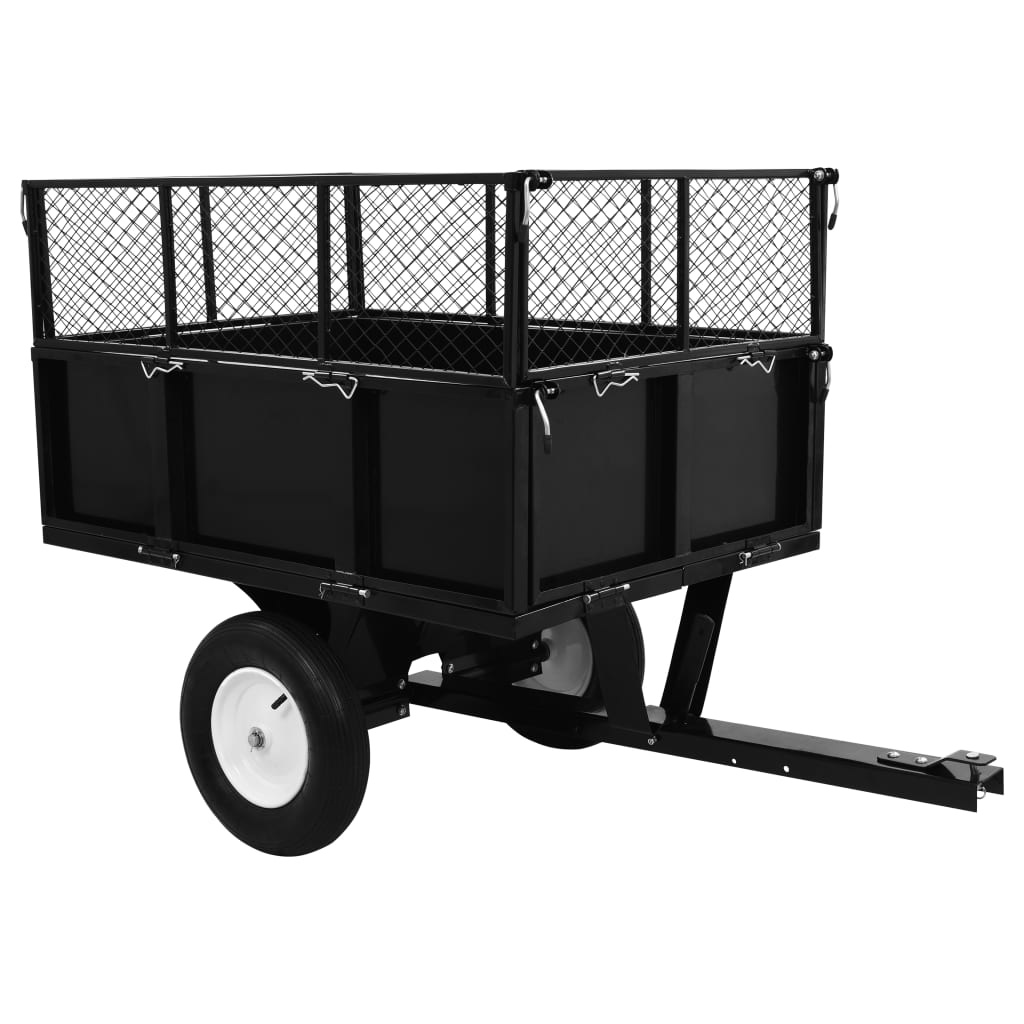 VidaXL Kiepwagen voor zitmaaiers 300 kg