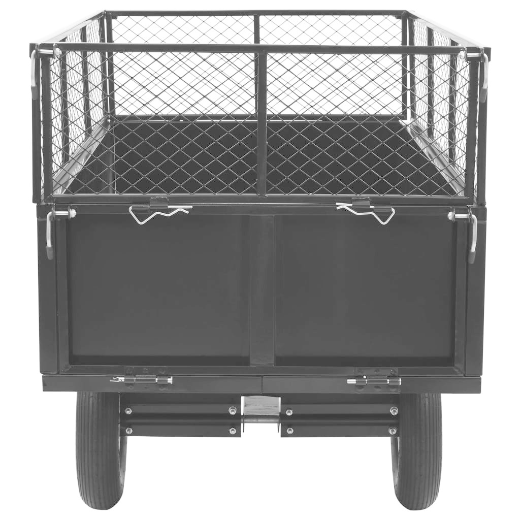VidaXL Kiepwagen voor zitmaaiers 300 kg