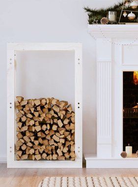 VidaXL Haardhoutrek 60x25x100 cm massief grenenhout