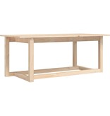 VidaXL Salontafel 110x55x45 cm massief grenenhout