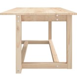 VidaXL Salontafel 110x55x45 cm massief grenenhout