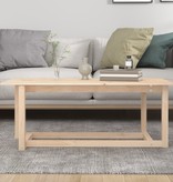 VidaXL Salontafel 110x55x45 cm massief grenenhout