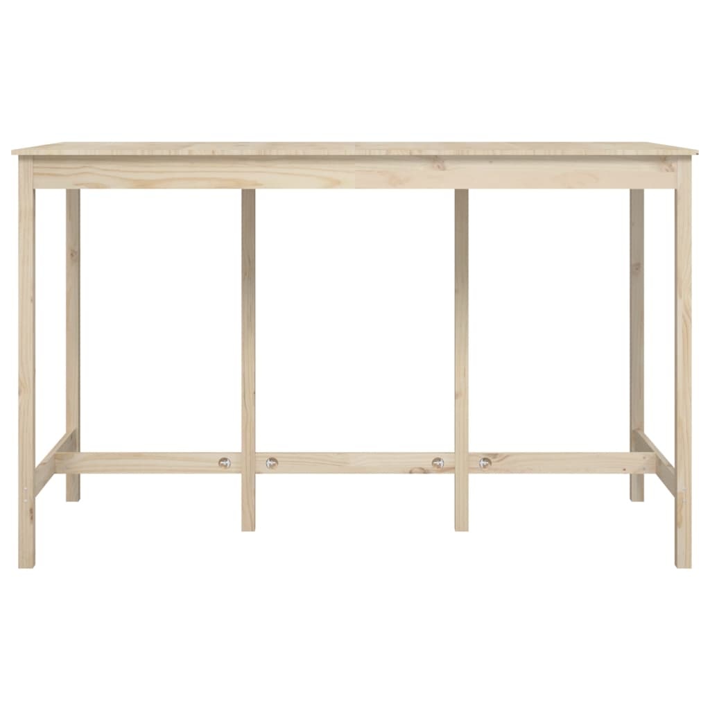 VidaXL Bartafel 180x80x110 cm massief grenenhout