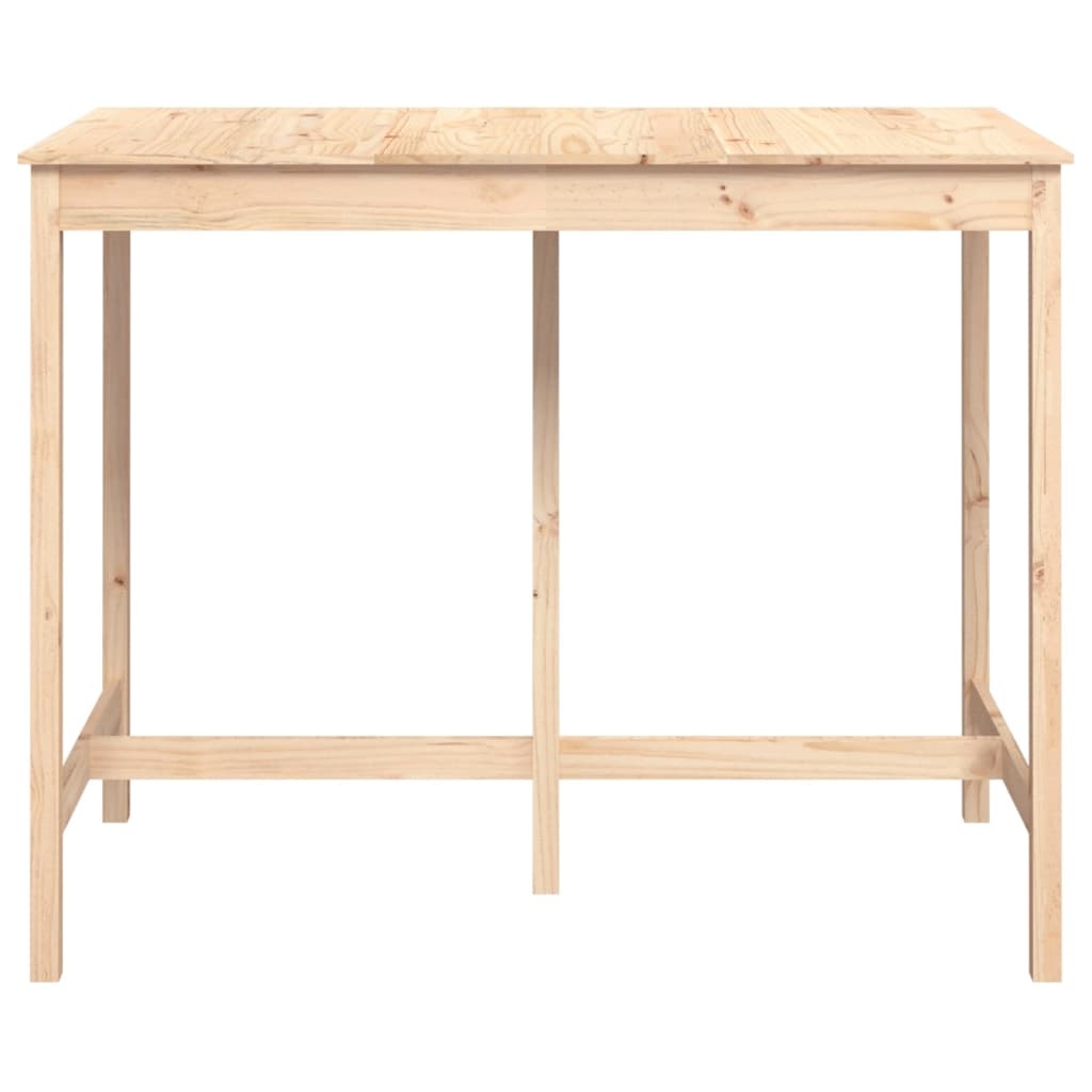 VidaXL Bartafel 140x80x110 cm massief grenenhout