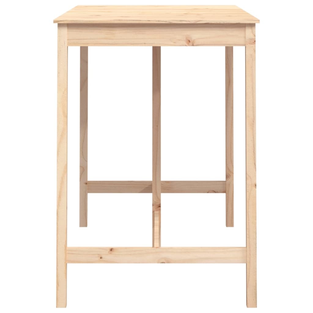 VidaXL Bartafel 140x80x110 cm massief grenenhout