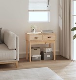 VidaXL Wandtafel 76,5x40x75 cm massief grenenhout