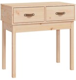 VidaXL Wandtafel 76,5x40x75 cm massief grenenhout