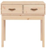 VidaXL Wandtafel 76,5x40x75 cm massief grenenhout
