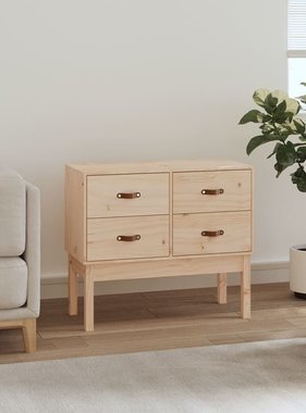 VidaXL Wandkast 90x40x78 cm massief grenenhout