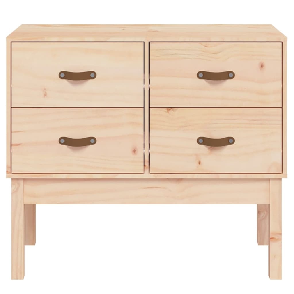 VidaXL Wandkast 90x40x78 cm massief grenenhout