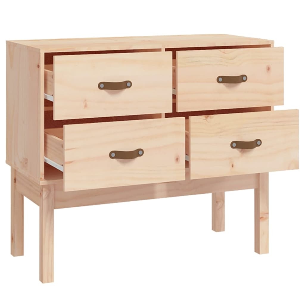 VidaXL Wandkast 90x40x78 cm massief grenenhout