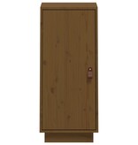 VidaXL Dressoir 34x40x75 cm massief grenenhout honingbruin