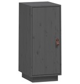 VidaXL Dressoir 34x40x75 cm massief grenenhout grijs