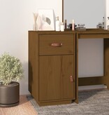 VidaXL Bureau 40x50x75 cm massief grenenhout honingbruin
