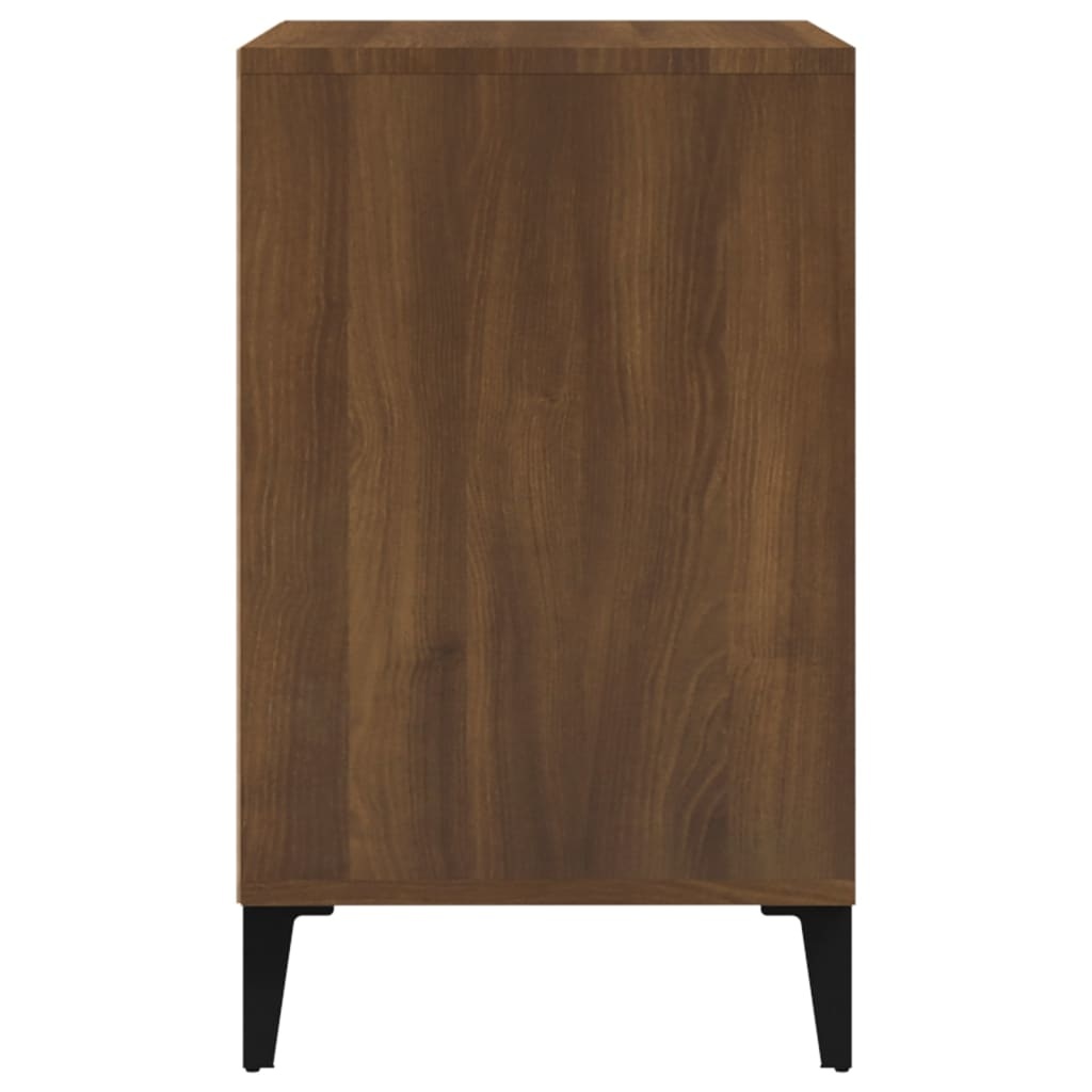 VidaXL Schoenenkast 102x36x60 cm bewerkt hout bruin eikenkleurig