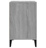 VidaXL Schoenenkast 102x36x60 cm bewerkt hout sonoma grijs