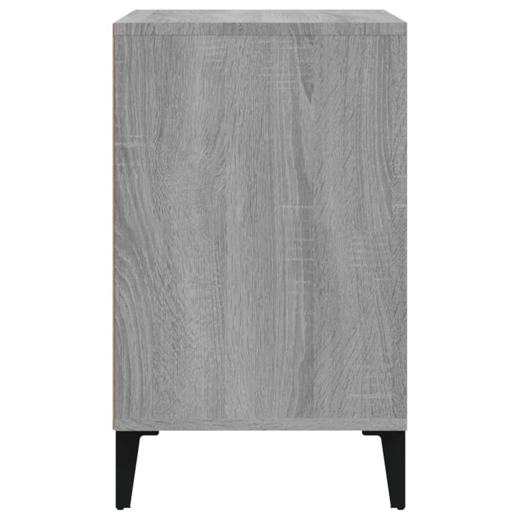 VidaXL Schoenenkast 102x36x60 cm bewerkt hout sonoma grijs