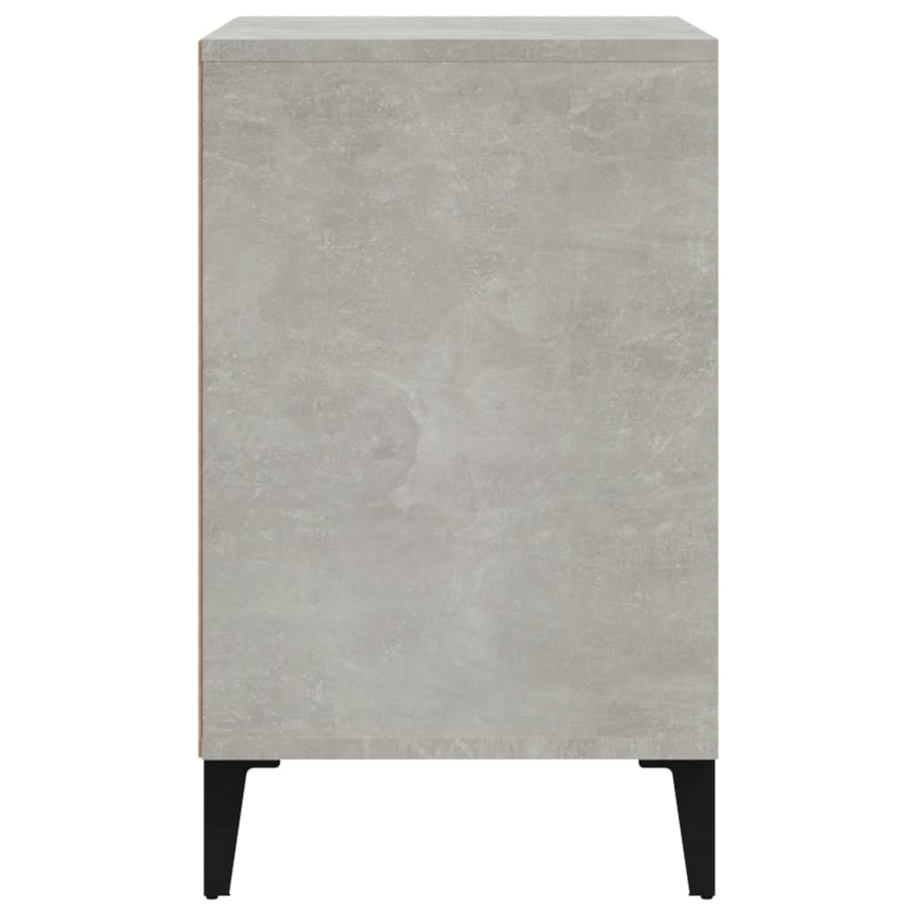 VidaXL Schoenenkast 102x36x60 cm bewerkt hout betongrijs