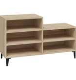 VidaXL Schoenenkast 102x36x60 cm bewerkt hout sonoma eikenkleurig